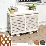 逆ルーバー室外機カバー